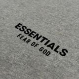 1029 - Áo Sweater Fear of God Essentials Fleece 'Heather' Crewneck - 192HO246269F