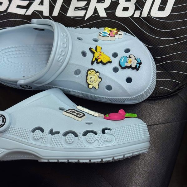 1035 - Dép Sandal Clog Unisex Crocs Baya Mineral Blue- 10126