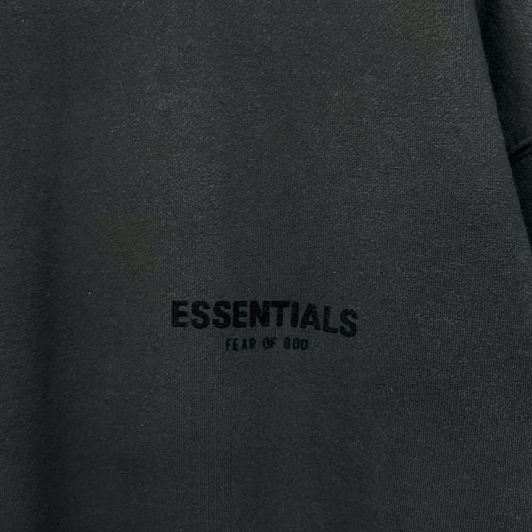 Áo Sweater Fear Of God Essentials Crewnek Black 2022 - 192SU224430F - 140