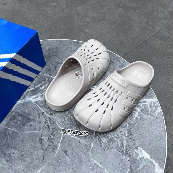 Dép Sục Adidas Adilette Clogs Cream - JI2242 - 803