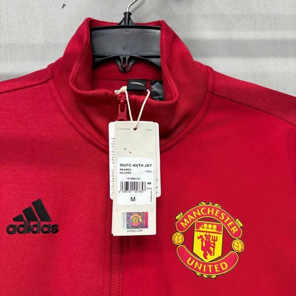 Áo Khoác Adidas-Manchester United Anthem Real Red - IA8564 - 1457