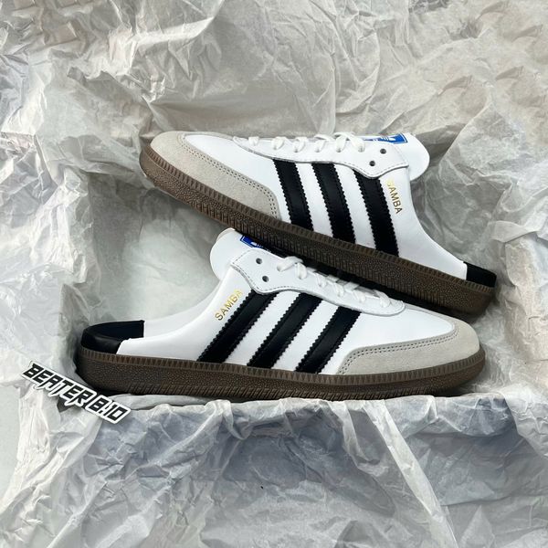Giày Adidas Mule Samba OG White Gum - LB3814 - 1489