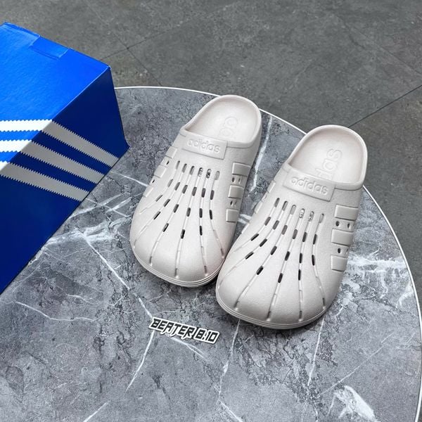Dép Sục Adidas Adilette Clogs Cream - JI2242 - 803