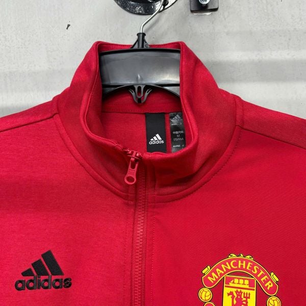 Áo Khoác Adidas-Manchester United Anthem Real Red - IA8564 - 1457