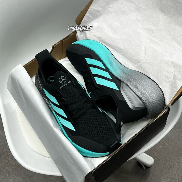 Giày Adidas Trainer Ultraboost 5x Mercedes Amg Petronas Formula One Team Black - JR9386 - 1108