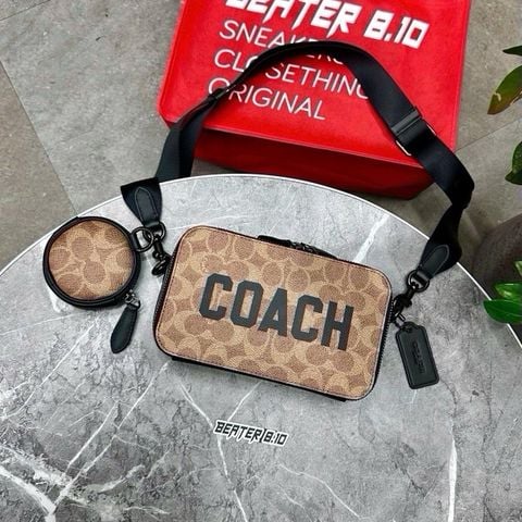 Túi Coach Charter Slim Crossbody In Signature Canvas Graphic - CZ008 - 1142