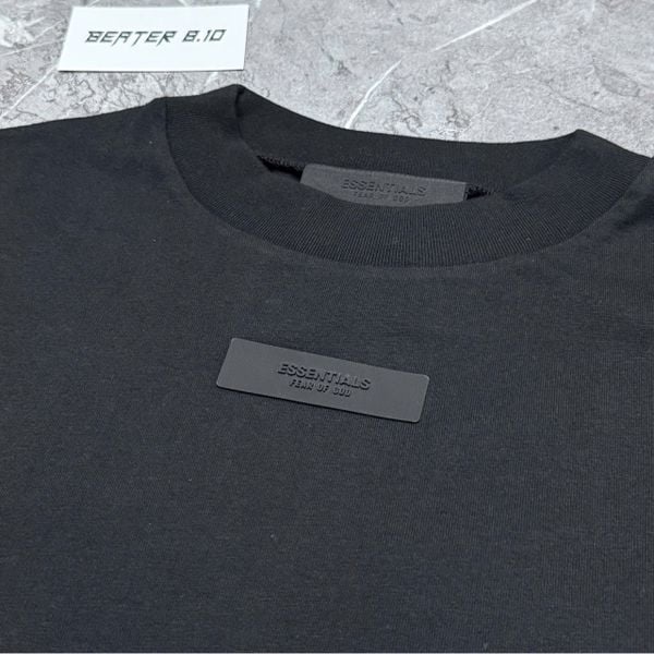 443 - Áo Fear Of God Essentials 'Jet Black' SS24