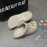 932 - Giày Sandal Clog Unisex Crocs Baya - Khaki - 10126-2V3