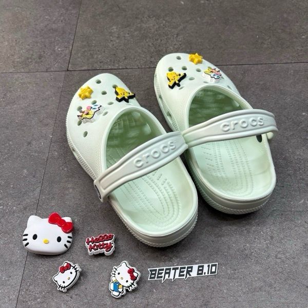 909 - Dép Sandal Clog Unisex Crocs Classic Mint Tint - 10001-3YF