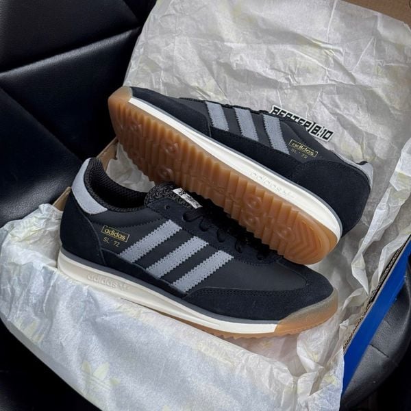 Giày Thể Thao Adidas Originals SL 72 RS ‘Core Black’ - JH5098 - 1057