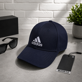 Mũ Nón Adidas Cotton Baseball Cap Legend Ink White - FQ5270 - 1185