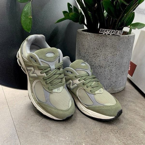 616 - Giày New Balance 2002r Olive Grey - M2002RCA