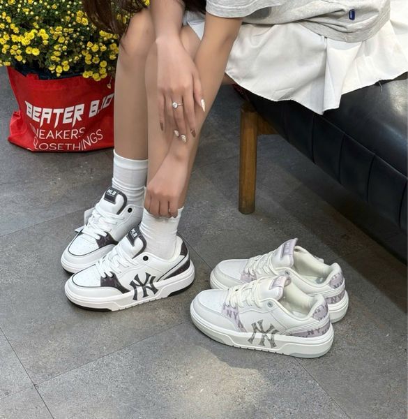 1040 - Giày MLB Chunky Liner Pocket Monogram NY Black - 3ASXM056N-50BKS