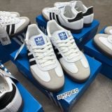 352 - Giày Adidas Samba OG White Black Gum - B75806
