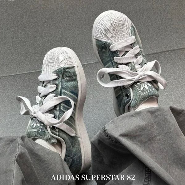 Giày Adidas Superstar 82 Washed Denim 