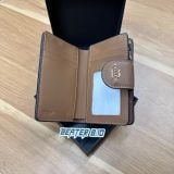 Ví Nữ Mini Coach Brown Signature Canvas - CW786 IMXHE - 1152