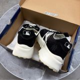 174 - Giày MLB Chunky Jogger Black White - 32SHX1111-50L