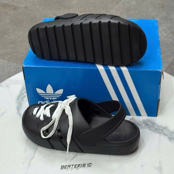 752 - Dép Adidas Adilette Clog 2.0 Black - JS1131