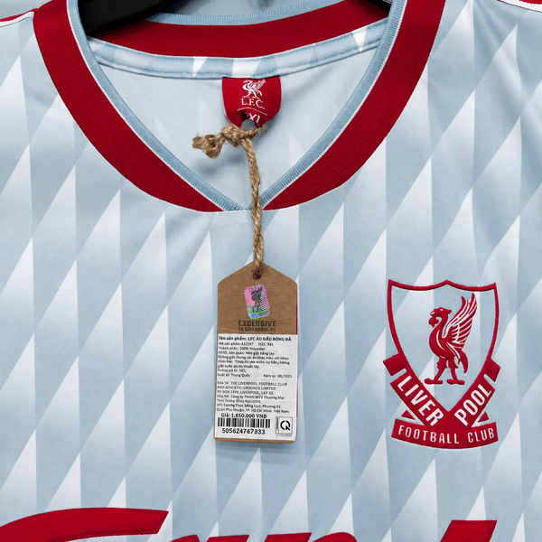 Áo Bóng Đá Nam LFC Candy Away Jersey Liverpool Gray -  A13347 - 1424
