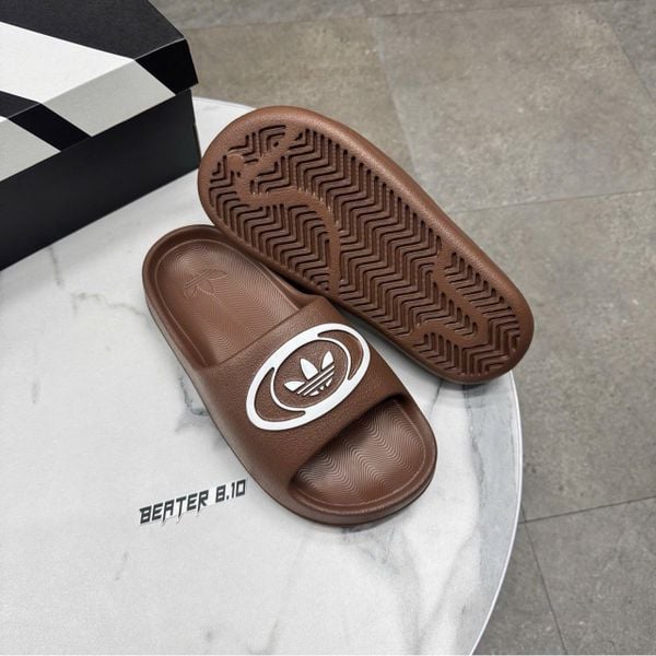 942 - Dép Adidas Adilette 00s Slide Flax White - KK3581