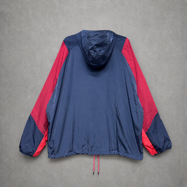 Áo Hoodie Under Armour Rush Woven 1/2 Zip Anorak Jacket 'Red Grey' - 1377183-044 - 1277