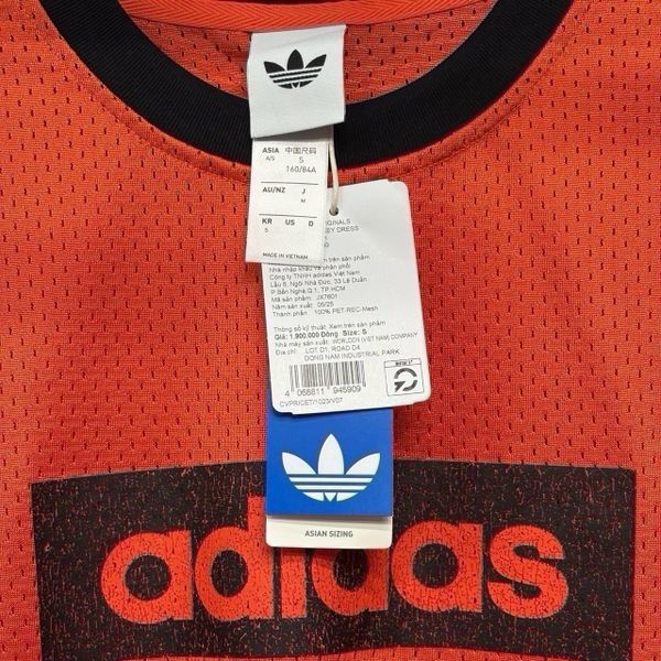 Váy Vải Lưới Adidas Hockey Flames Orange -  JX7601 - 1192