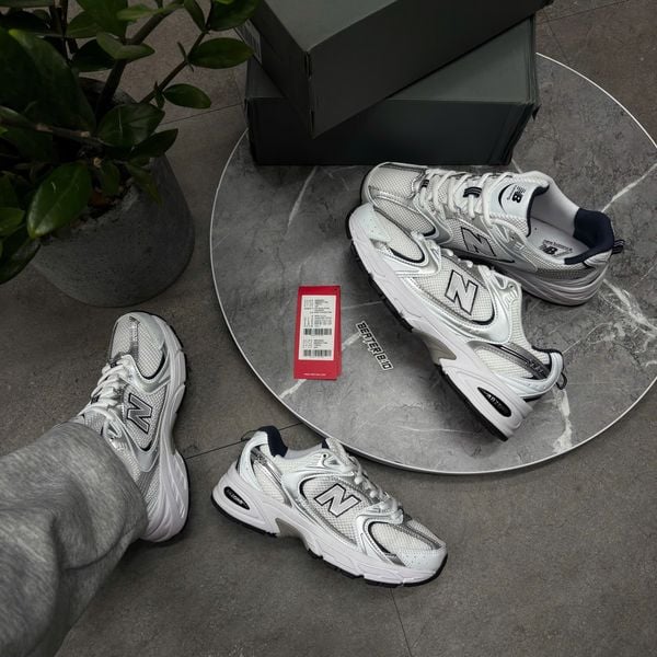 282 - Giày New Balance 530 Running White Navy - MR530SG