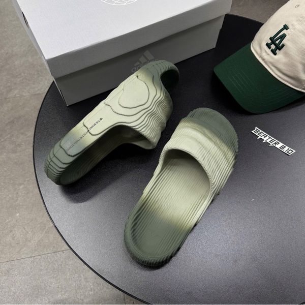 312 - Dép Quai Ngang Adilette 22 'Silver Green' - IG7494