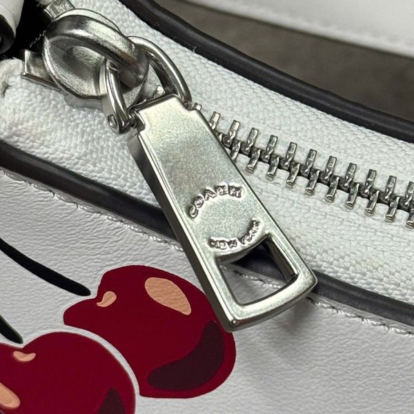 967 - Túi Coach Teri Shoulder Bag With Cherry Print - CZ774 SVCAH