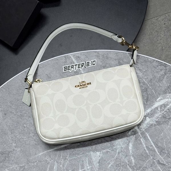 811 - Túi Coach kẹp nách Nolita 19 In Signature Canvas - CS442