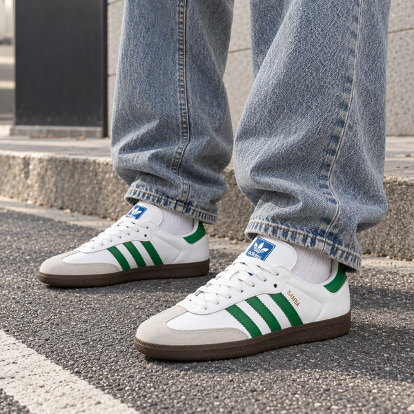 Giày Adidas Samba OG 'Green' - IG1024 - 1494