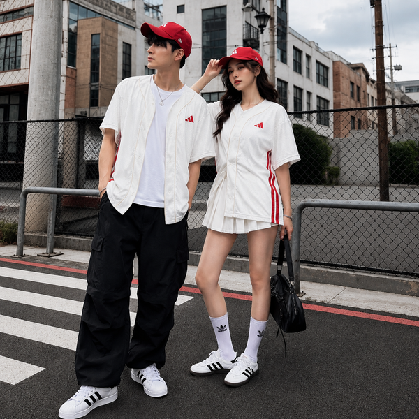 Áo Bóng Chày Adidas Stadium Off White - JZ6926 - 1279