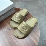 915 - Dép Adidas Adilette Lite Slides Trefoil Logo Brown Beige