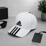 Mũ Nón Adidas Cotton Twill 3 Gạch White - II3509 - 1374