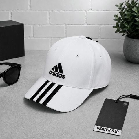Mũ Nón Adidas Cotton Twill 3 Gạch 