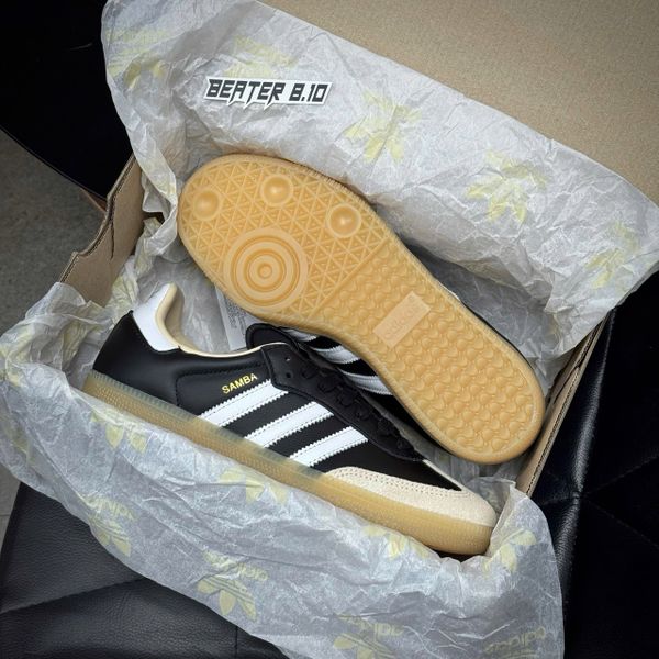 961 - Giày Adidas Samba Core Black Cloud White Gum - JS3832