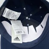 Mũ Nón Adidas Cotton Baseball Cap Legend Ink White - FQ5270 - 1185
