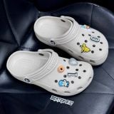 Dép Sandal Clog Unisex Crocs Classic Light Bone - 910