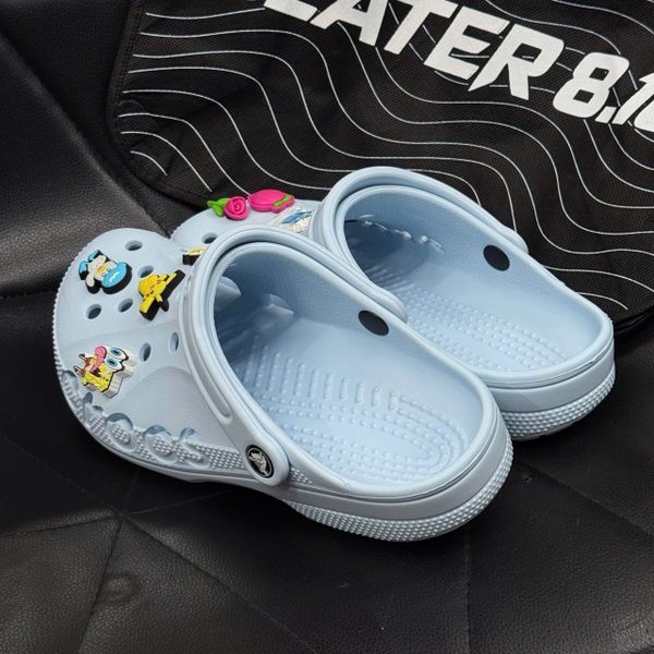 1035 - Dép Sandal Clog Unisex Crocs Baya Mineral Blue- 10126