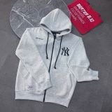 971 - Áo Khoác Zip New Era New York Yankees Grey - 18714279
