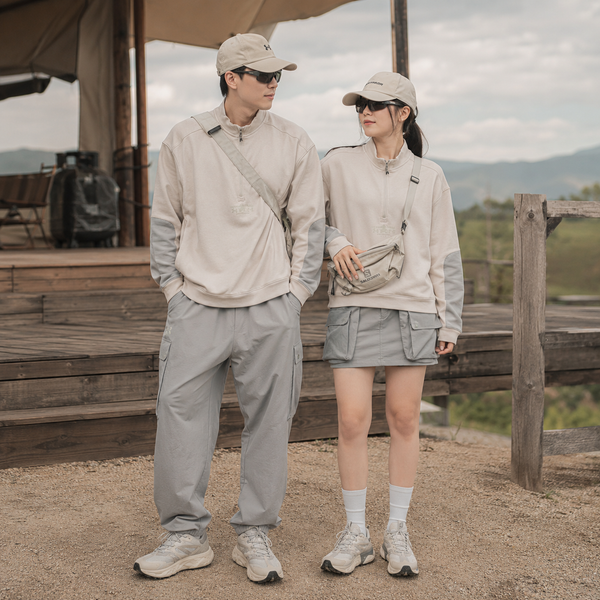 Áo Half Zip Sweatshirt Under Armour-Run Trail 1/2 Zip Jacket 'Grey Beige' - 1374544-592 - 1270