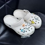 Dép Sandal Clog Unisex Crocs Classic Light Bone - 910
