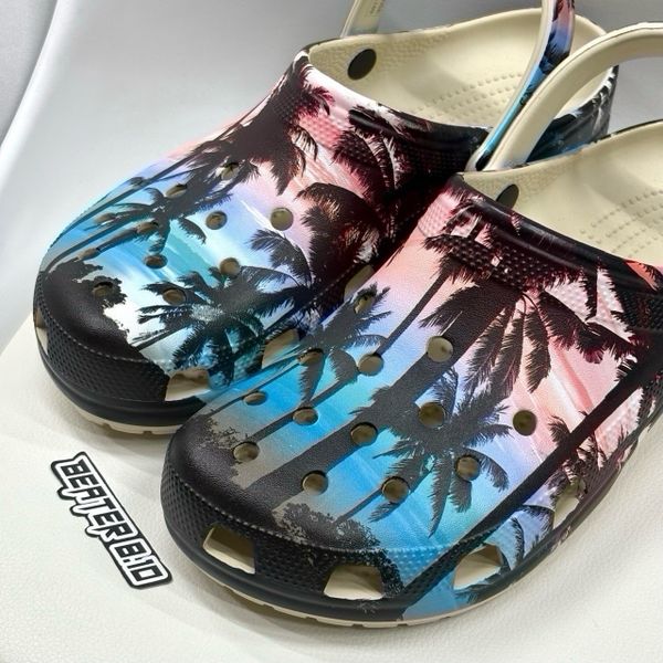 Giày Clog Unisex Crocs Classic Retro Resort - 207849-2Y3 - 1251