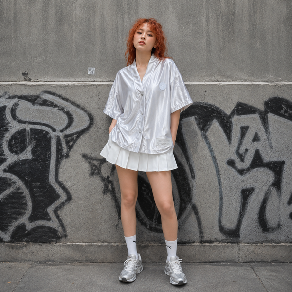 Áo Jersey Puma Jer-She Baseball Inspired White - 630799-01 - 1358
