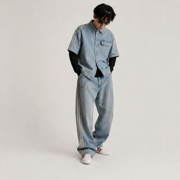 Áo Sơ Mi Denim Adidas Unisex Premium Essentials Shortsleeve - JY2871  - 1175