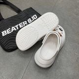 430 - Giày Clog Unisex Crocs Crush Classic White - 207521-100