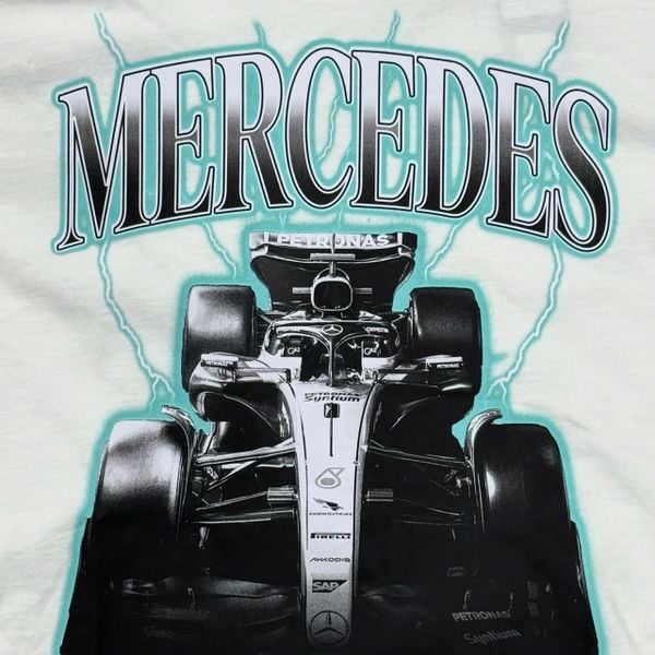 Áo Thun Adidas Mercedes - AMG Petronas Formula One Team Graphic ' White ' - KH1083 - 1096