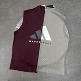 842 - Áo bóng rổ Adidas Sleeveless Màu Aurora Ruby - JD6133