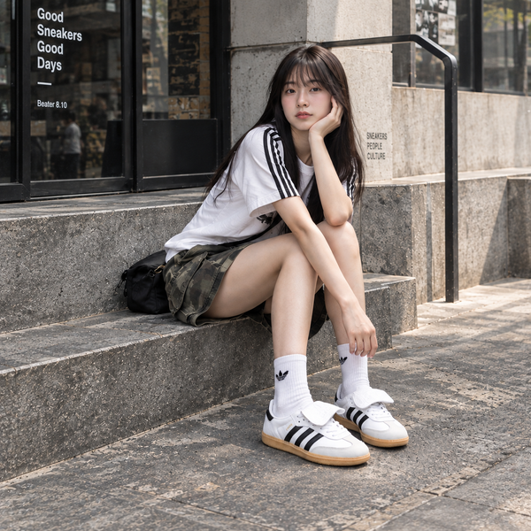 Giày Adidas Samba LT 'Cloud White' - IG4279 - 1493