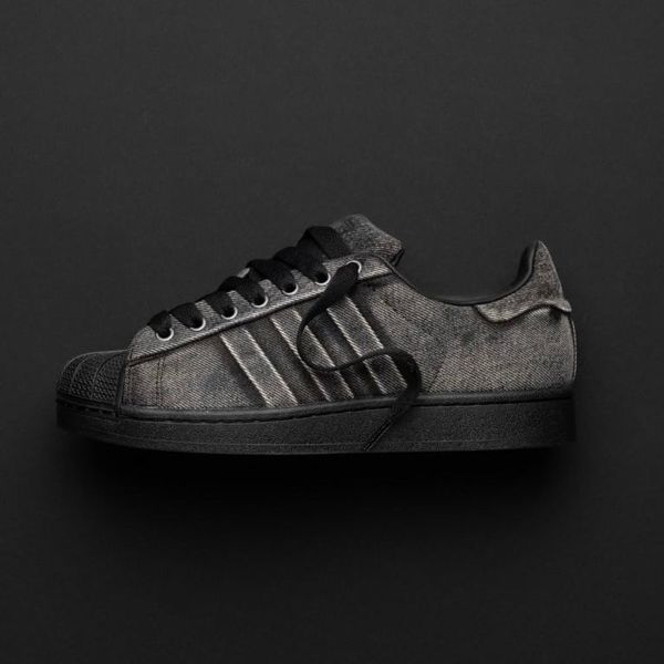 Giày Adidas Superstar 82 Washed Denim 'Black’ - JQ3240 - 1166